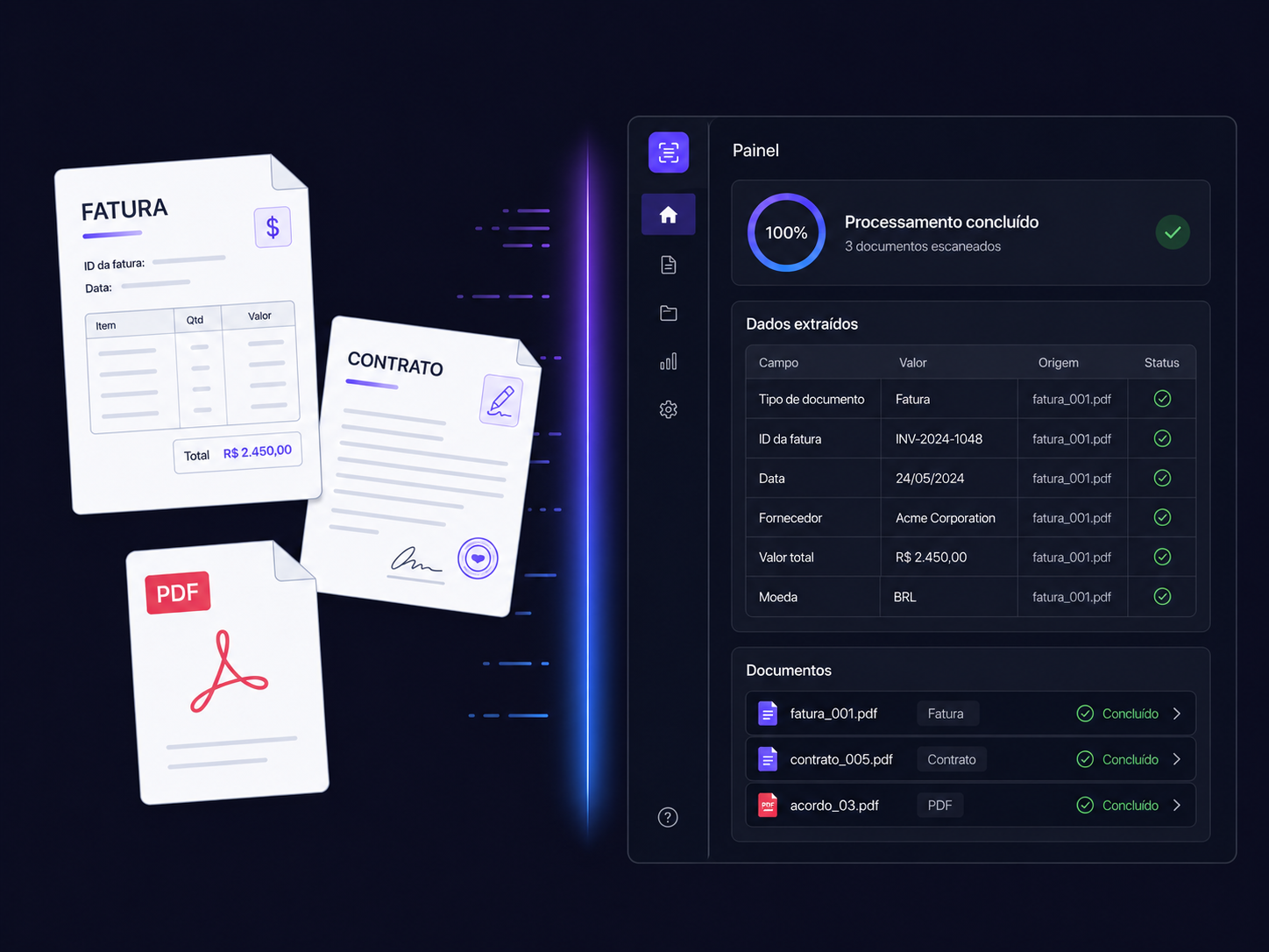 DocScan - Processamento inteligente de documentos